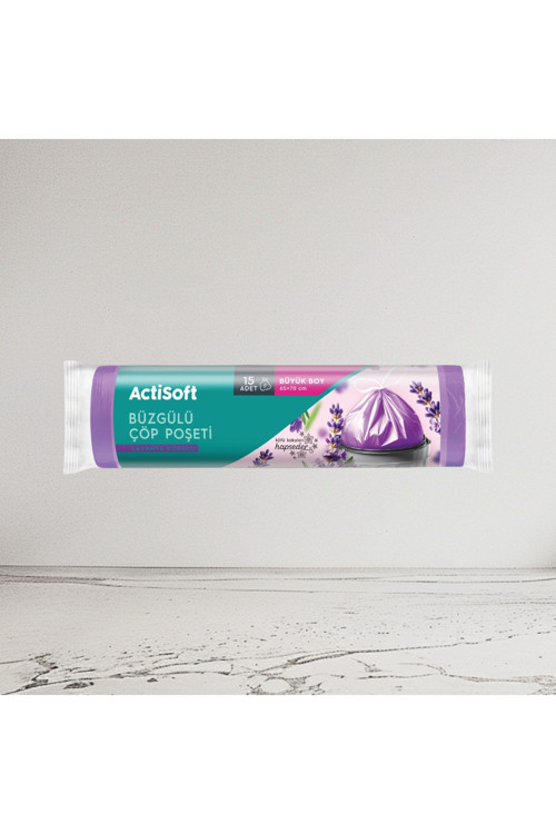 Büzgülü Büyük Çöp Torbası 15'li