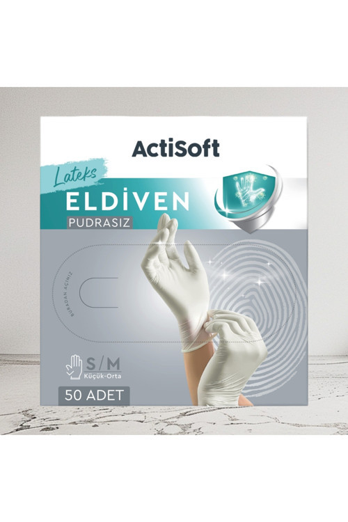 S-M Latex Eldiven 50'li