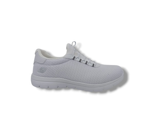 Bewıld 434 Erkek Beyaz Çorap Model File Hafif Taban Büyük Numara Loafer Spor Ayakkabı 45 46 47 48