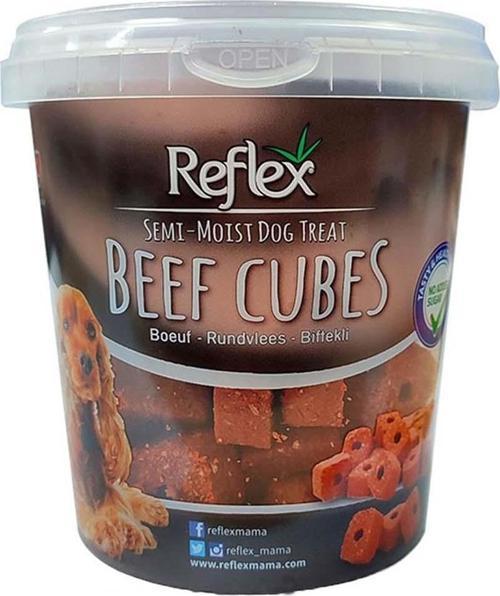 Semi Moist Biftekli Küp Köpek Ödül Maması 500 Gr