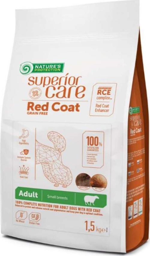 SC Red Coat Kuzu Etli Yetişkin Kahverengi Köpek Maması 10 Kg