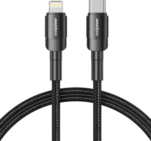 20W USB-C - Lightning örgülü şarj Kablosu (1 m) CA-20WCLBK