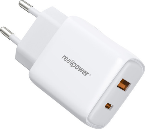 PPS 25W USB-C + USB-A hızlı şarj cihazı beyaz TC25WWH2