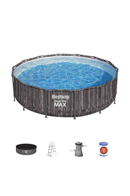 5614z Steel Pro Max™ Prefabrik Yer Üstü Çember Havuz Seti 4,27 M X 1,07 M