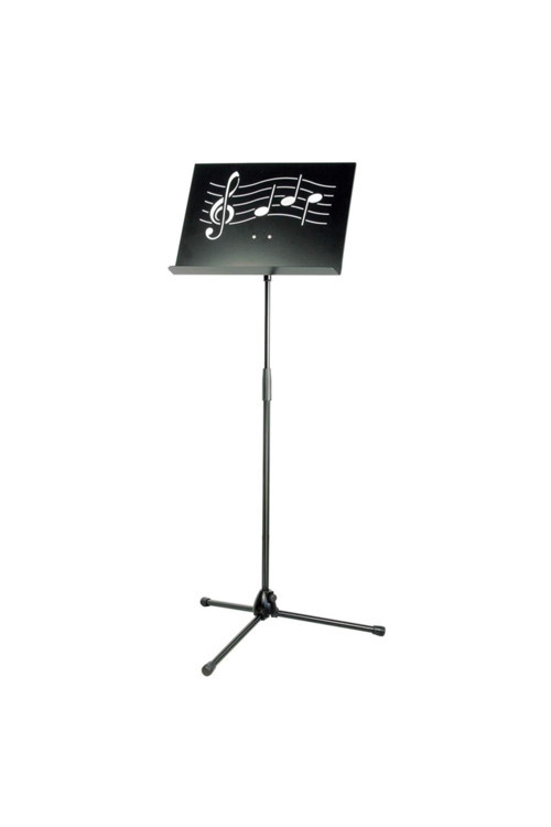 Nota Sehpası K-m 11865 Symphony Siyah - Çelik -Nota Figürlü
