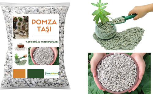 POMZA TAŞI 10 LİTRE 0-3 mm / DOĞAL TARIM POMZASI