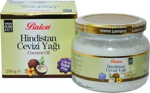 Hindistan Cevizi Yağı 250 gr Yüksek Oleik Asit Soğuk Press