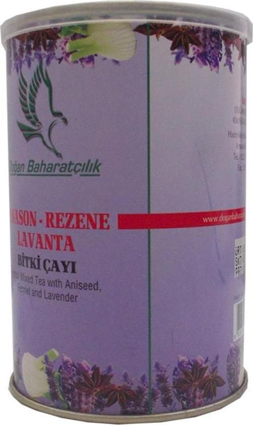 Baharatçılık Anason Rezene Lavanta Bitki Çayı Teneke 100 G