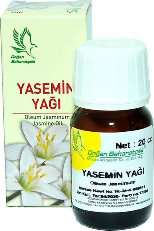 Baharatçılık Yasemin Yağı 20 ML Katkısız Doğal Saf Cam