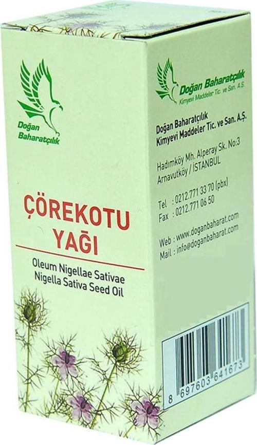 Baharatçılık Çörek Otu Yağı 50cc ml Doğal Saf Cam Şişe