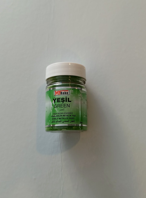 TOZ SİM METALİK MY BAKE 10 GR YEŞİL