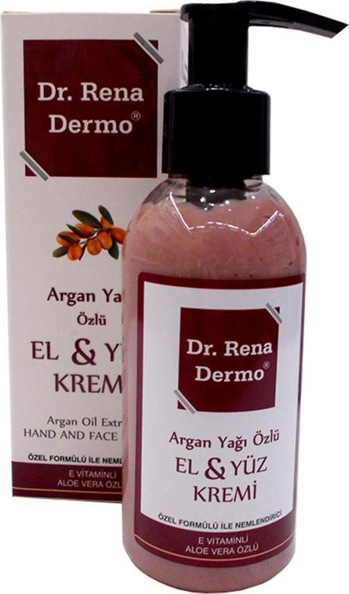 Dr.Rena Dermo Argan Yağı Özlü El Yüz Cilt Kremi 150M Doğal Yağlı