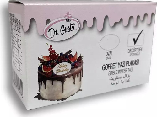 PLAKA GOFRET DİKDÖRTGEN DR.GUSTO 24 LÜ