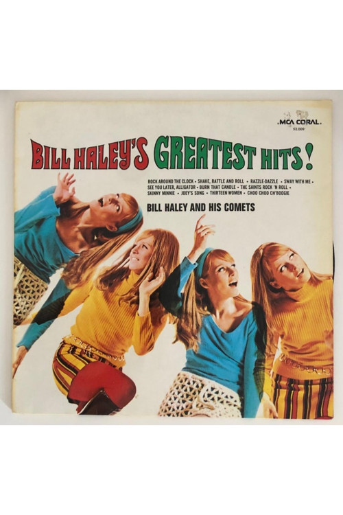 Bill Haley And His Comets Bill Haley's Greatest Hits Lp Plak (orjinal Alman Baskı)