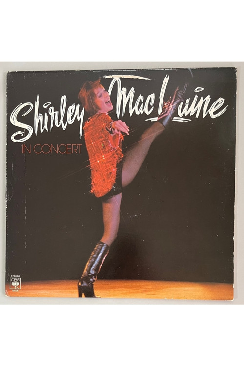 Shirley MacLaine In Concert (Orjinal 1976 Dönem Hollanda Baskı)