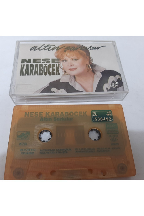 Neşe Karaböcek Altın Şarkılar Cam Baskı