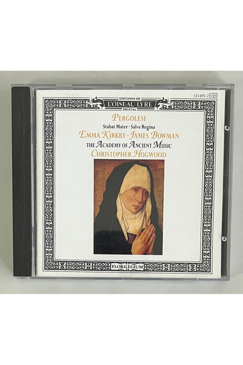 Pergolesi Emma Kirkby · James Bowman (2), The Academy Of Ancient Music, Christopher Hogwood Stabat