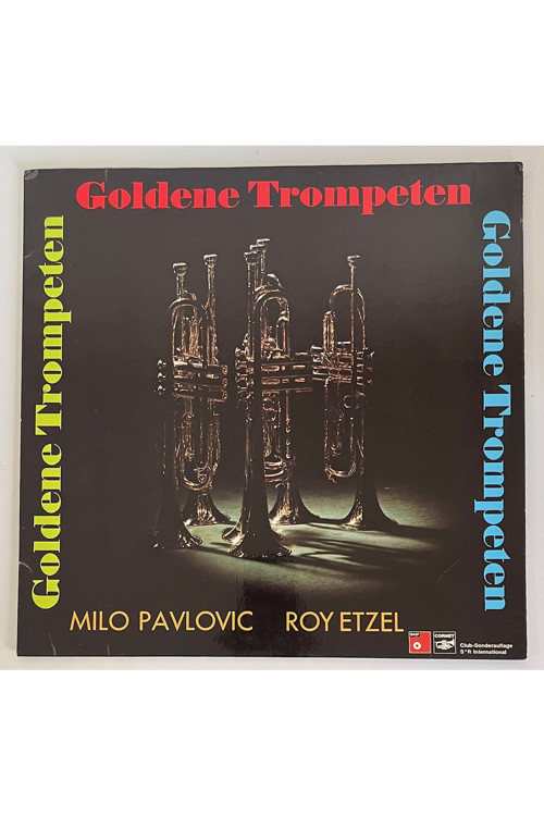 Milo Pavlovic - Roy Etzel Goldene Trompeten Lp Plak (Orijnal 1974 Dönem Alman Baskı)