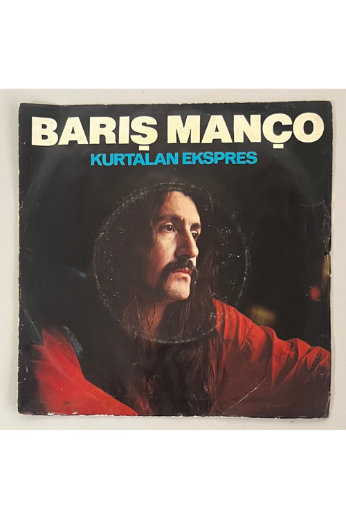 Barış Manço Kurtalan Ekspres Hal Hal - Eğri Eğri Doru Doğru 45 ilk Plak (Orijinal 1980 Dönem Baskı)