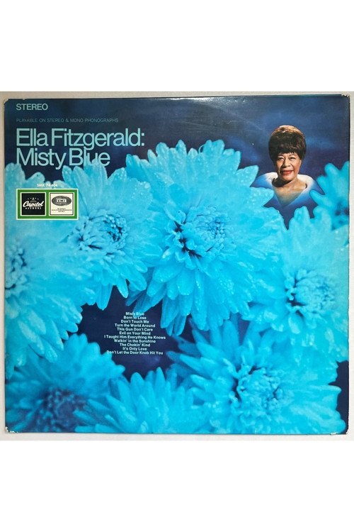 Ella Fitzgerald Misty Blue Lp Plak (Orijinal 1968 Dönem Alman Baskı)