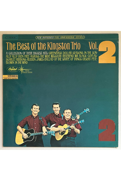 Kingston Trio The Best Of The Kingston Trio Vol. 2 Lp Plak (Orijinal Alman Baskı Plak)