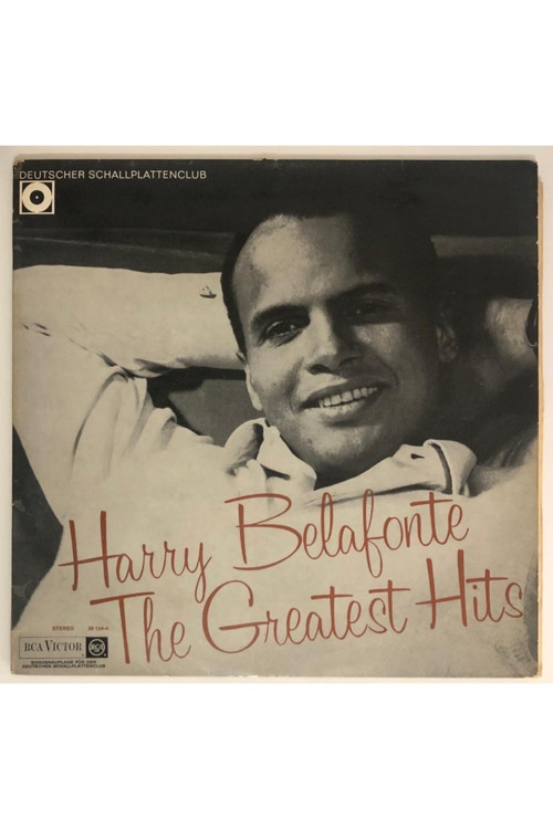 Harry Belafonte The Greatest Hits Lp Plak (orjinal Alman Baskı)