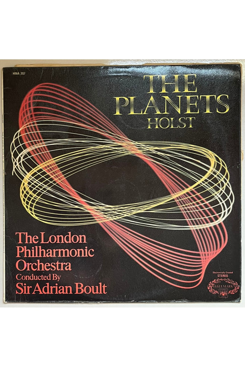 The Planets Holst The London Philharmonic Orchestra Conducted By Sir Adrian Boult Lp Plak