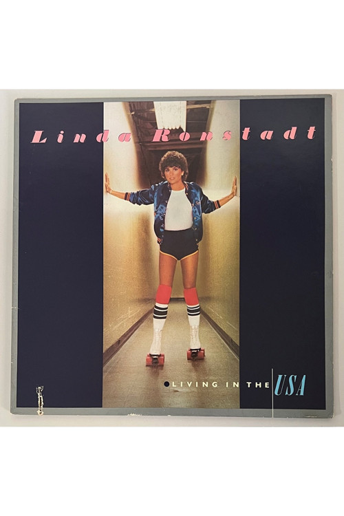 Linda Ronstadt Living In The USA Lp Plak (Orijinal 1978 Dönem Baskı Plak)
