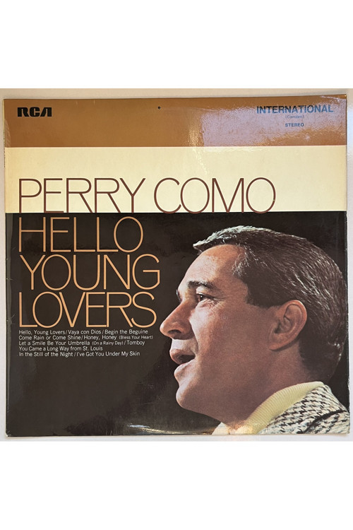 Perry Como Hello, Young Lovers Lp Plak (Orijinal 1967 Dönem Baskı Plak)
