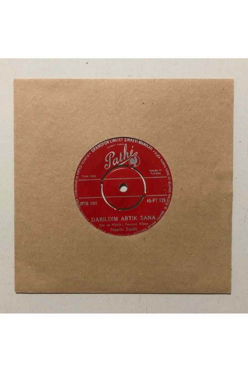 Ray Charles & His Orch Unchain My Heart - Hit The Road Jack 45 lik Plak (Orjinal Dönem Türk Baskı)