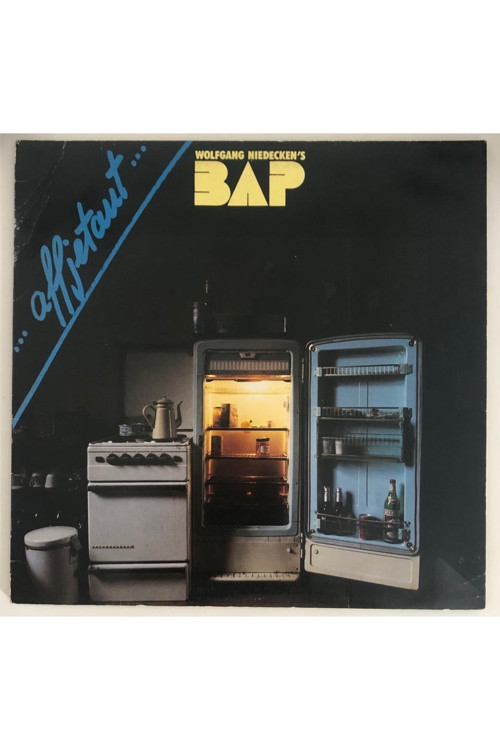 Wolfgang Niedecken's Bap Affjetaut Lp Plak (orjinal 1980 Alman Dönem Baskı)