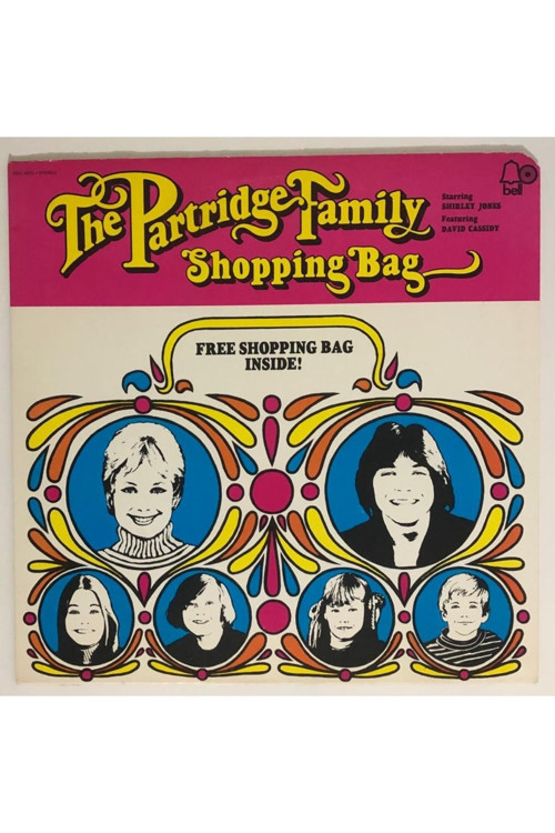 The Partridge Family Shopping Bag Lp Plak (orjinal 1972 Kanada Baskı)