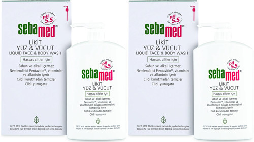 Yüz ve Vücut Temizleyici Likit 1000ML (2 Li Set)