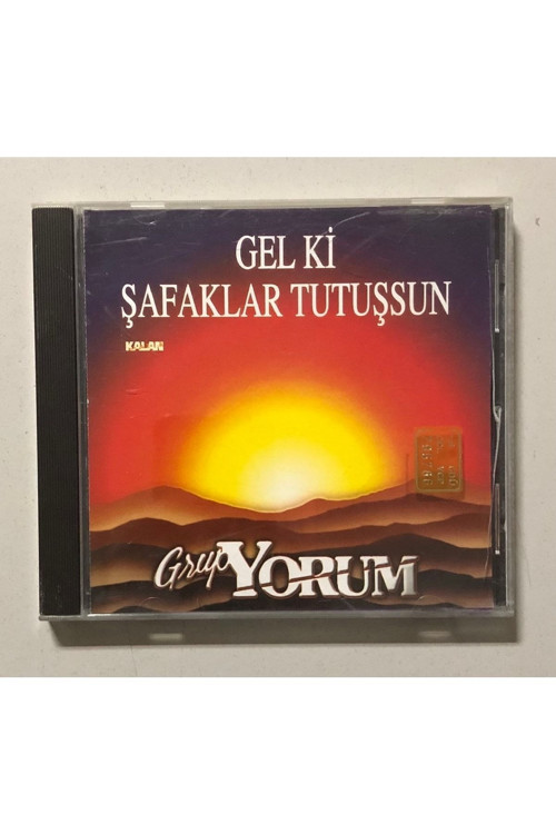 Grup Yorum Gel Ki Şafaklar Tutuşsun Cd (Jelatininde Sıfır Orjnal Dönem Baskı Cd)