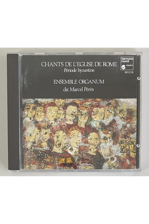 Ensemble Organum, Marcel Pérès Chants De L'Église De Rome Période Byzantine Cd