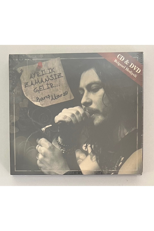 Barış Akarsu Ayrılık Zamansız Gelir Dvd & Cd (Jelatininde Sıfır)