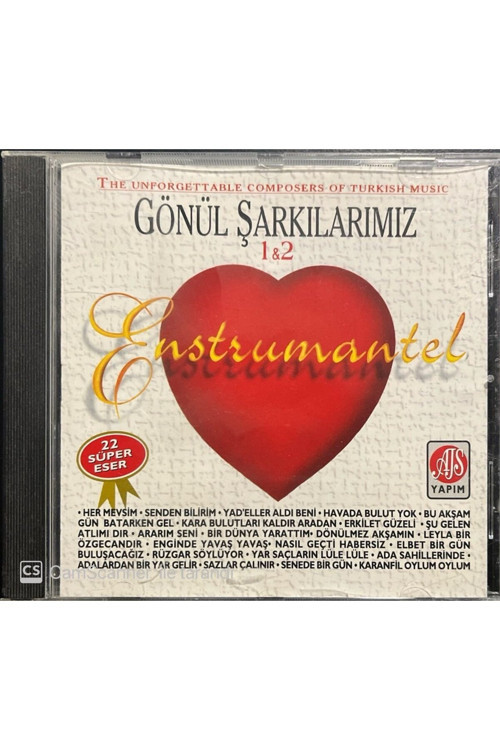 (Plak Değildir Cd Dir) Cd Gönül Şarkılarımız 1 2 Cd