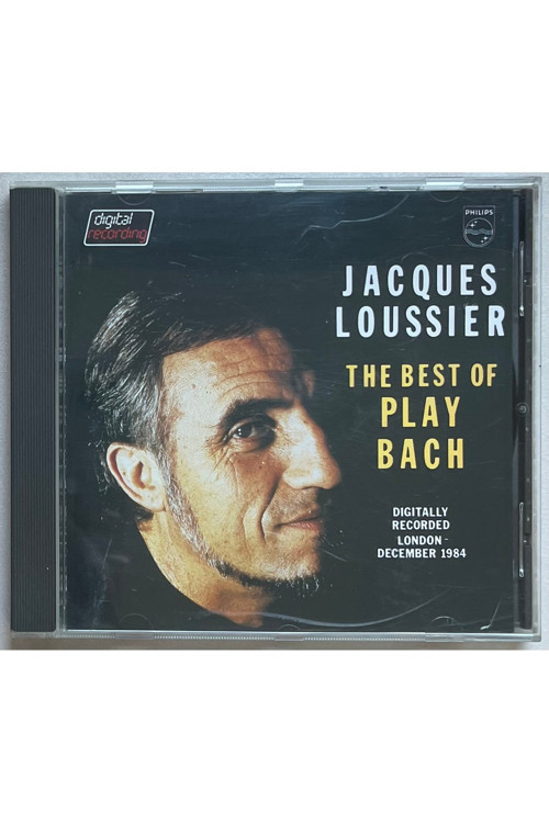 Jacques Loussier The Best Of Play Bosch Cd (Orijinal Dönem 1985 Baskı Cd)