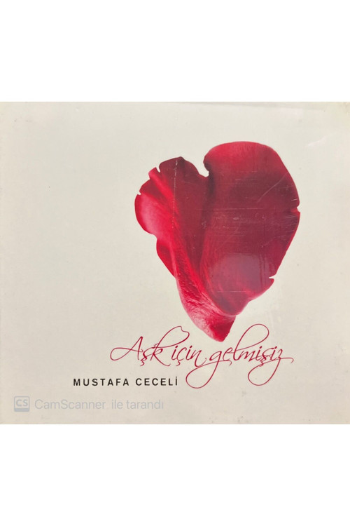 (Plak Değildir Cd Dir) Cd Mustafa Ceceli Aşk Için Gelmişiz Açılmamış Jelatininde Cd