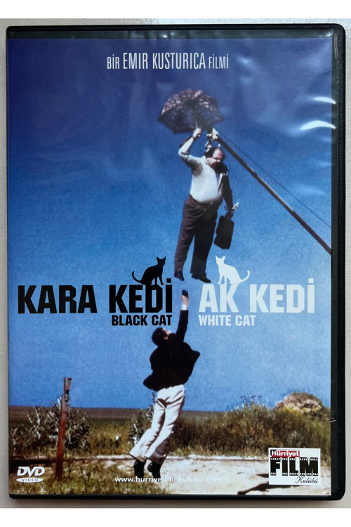 Kara Kedi Ak Kedi Dvd (Orjnal Dönem Baskı Dvd)