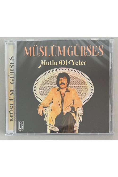 Müslüm Gürses Mutlu Ol Yeter Cd (Jelatininde Sıfır Cd)