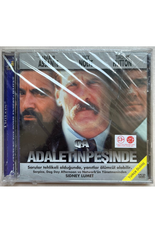 Adaletin Peşinde Vcd Film (Orijinal Dönem Baskı Vcd)