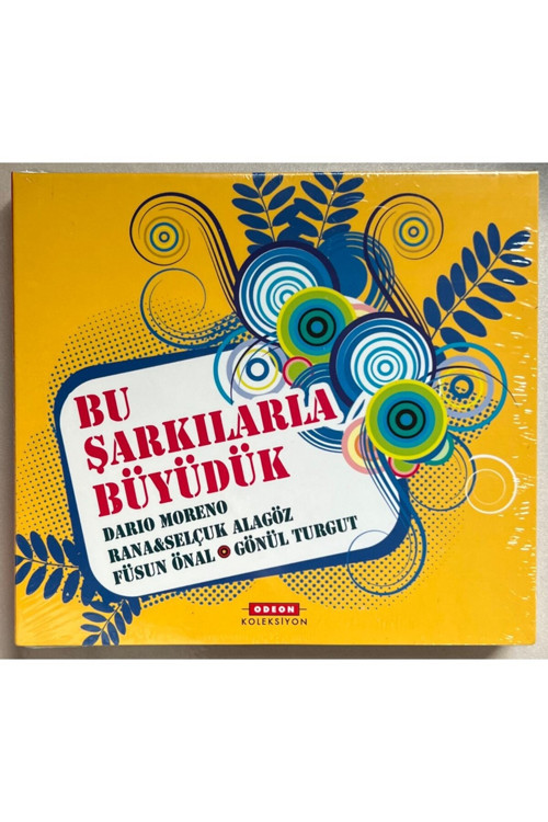 Bu Şarkılarla Büyüdük Dario Moreno-Rana&Selçuk Alagöz-Füsun Önal-Gönül Turgut 4 Cd Jelatininde Sıfır