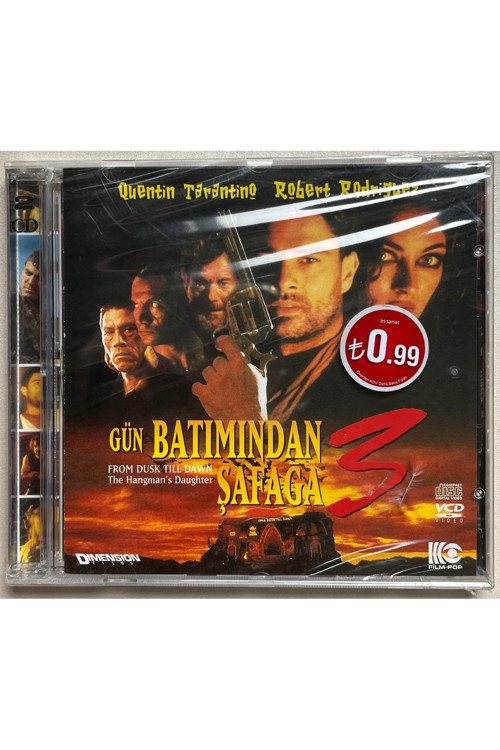 Gün Batımından Şafağa Vcd Film (Bir Quentin Tarantino Filmi) Ambalajında