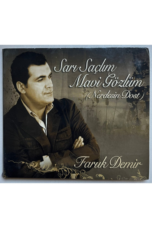 Faruk Demir Sarı Saçlım Mavi Gözlüm Cd (Orijinal Dönem Baskı Cd)