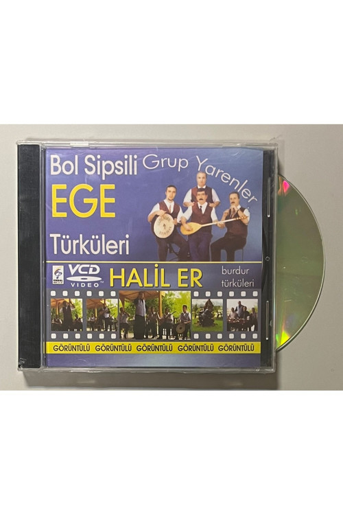 Bol Sipsili Grup Yarenler Ege Türküleri Sıfır Jelatinli Cd