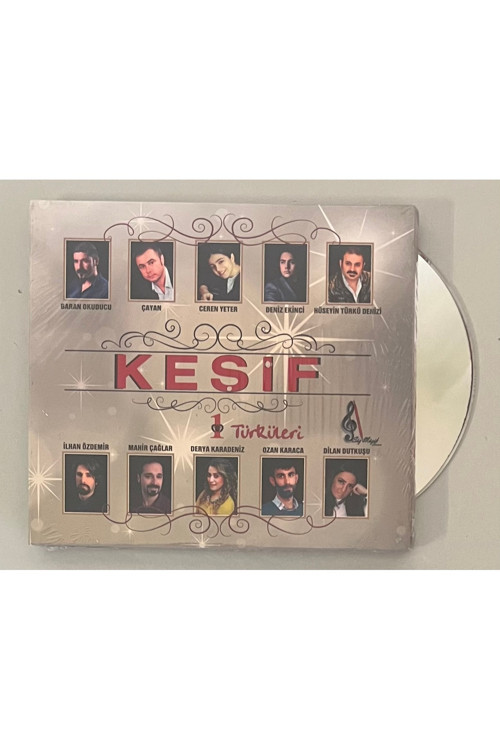 Keşif 1 Türküler Sıfır Jelatinli Cd