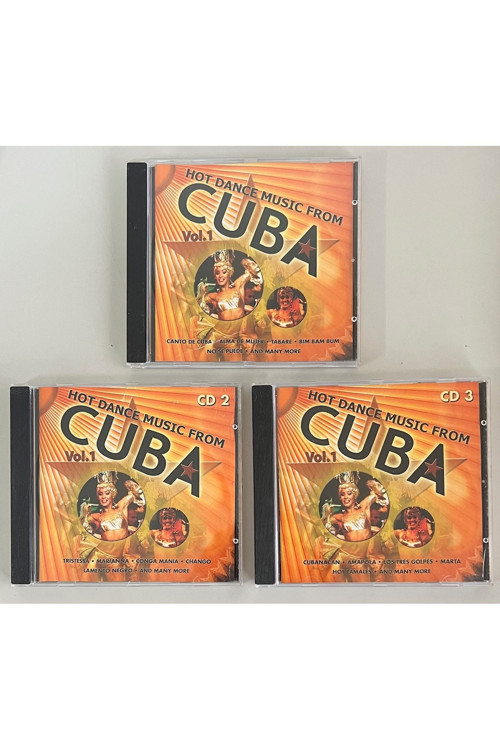 Hot Dance Music From Cuba 3 Cd Set (Orjnal Dönem Baskı 3 Cd)