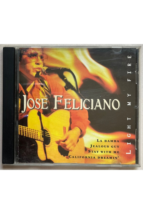 Jose Feliciano Light My Fire Cd (Orijinal Dönem Baskı Cd)