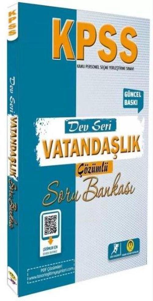KPSS Vatandaşlık Dev Seri Soru Bankası Çözümlü